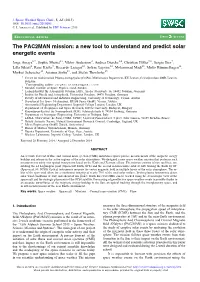 The PAC2MAN Mission: a New Tool to Understand and Predict Solar Energetic Events