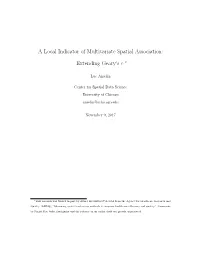 A Local Indicator of Multivariate Spatial Association