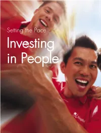 Setting the Pace Investing in People