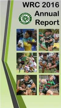 2016 Annual Report TABLE of CONTENTS