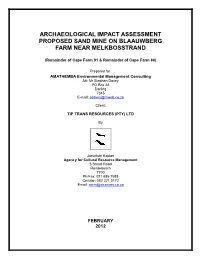 Final Report ACRM AIA Blaauwberg Farm.Pdf