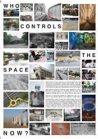 Power and Resistance Provoke? What Social Consequences Come from the Interactions Between One of These Forces and the Urban Space? Fig