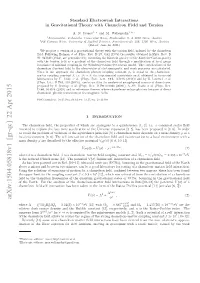 Standard Electroweak Interactions in Gravitational Theory with Chameleon Field and Torsion