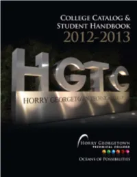 2012-2013 Catalog & Student Handbook