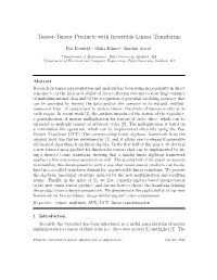 Tensor-Tensor Products with Invertible Linear Transforms