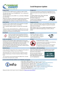 Covid Response Update