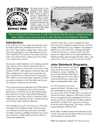 Introduction John Steinbeck Biography