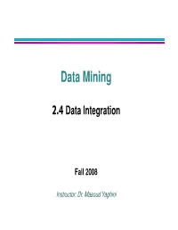 2.4 Data Integration