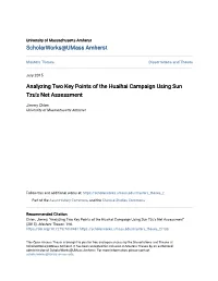 Analyzing Two Key Points of the Huaihai Campaign Using Sun Tzu's Net Assessment
