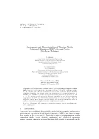Development and Characterization of Titanium Nitride Reinforced Aluminium MMC’S Through Powder Metallurgy Technique