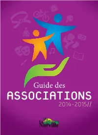 Guide Des 2014-2015// Associationsguide Des 2014-2015