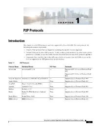 P2P Protocols