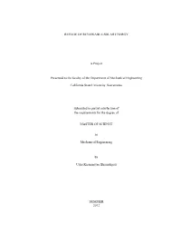 REVIEW of RENEWABLE SOLAR ENERGY a Project Presented to The