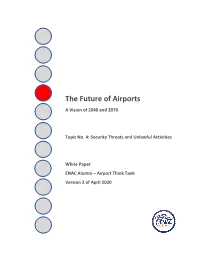 The Future of Airports a Vision of 2040 and 2070