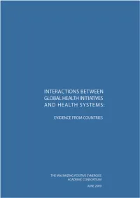 Maximizing Positive Synergies Project 1 and the Purpose of This Document