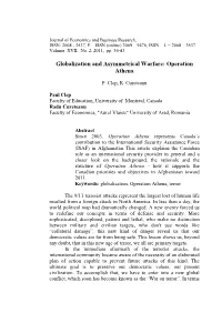 Globalization and Asymmetrical Warfare: Operation Athena