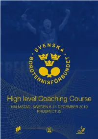 High Level Coaching Course