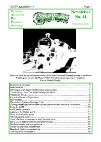 Newsletter No. 41
