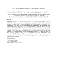 X-Ray Diffraction Studies of 145 Mev Proton-Irradiated Albemet 162