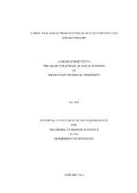 A Brief Analysis of Presentation of Self in Everyday Life and Second Life