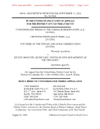 Chehalis Et Al Reply