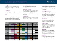 Colored Gemstone Report