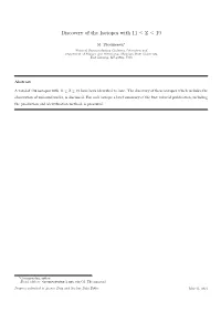Discovery of the Isotopes with 11 ≤ Z ≤ 19