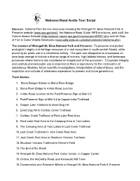 Nabesna Road Audio Tour Script