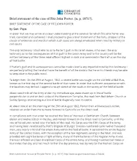 Brief Statement of the Case of Fitz John Porter. [N. P. 1871?]