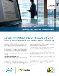 Safeguarding Critical Enterprise Assets and Data Symantec PGP® Whole Disk Encryption and PGP® Remote Disable & Destroy with Intel® Anti-Theft Technology