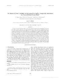 The Impact of Water Turbidity on Interannual Sea Surface Temperature Simulations in a Layered Global Ocean Model*