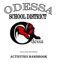 Activities Handbook