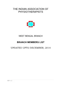 Branch Members List