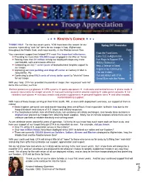 Page Spring 2011 Newsletter Page from the Front Lines 2 Extra TLC In