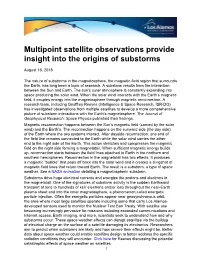 Multipoint Satellite Observations Provide Insight Into the Origins of Substorms