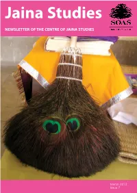 Newsletter of the Centre of Jaina Studies