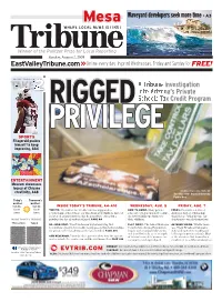 Waveyard Developers Seek More Time• A3 a Tribune Investigation Into