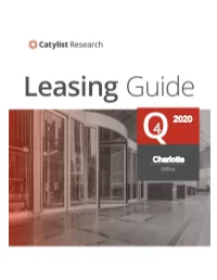 Charlotte Largest - Office Buildings with Available Space Ranked by Gross Building SF