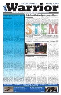 Girls Avoid Taking Engineering Classes by Lauren Hesse ‘19 PLTW Program