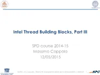 Intel Thread Building Blocks, Part III