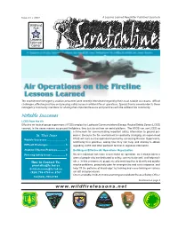 Air Operations on the Fireline
