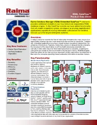 RDM Embedded 10-Dataflow-Datasheet