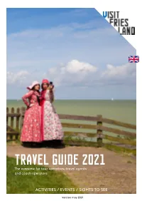 Travel Guide 2021 the Overview for Tour Operators, Travel Agents and Coach Operators