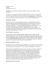 Campsfield Expansion Wrong, Abusive and Unnessary
