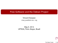 Free Software and the Debian Project
