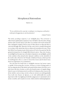 Metaphysical Rationalism