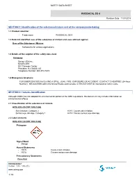RHODACAL DS 4 SECTION 1: Identification of the Substance