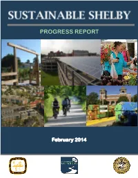 Sustainable Shelby Progress Report 2014