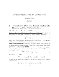 Cantor Function