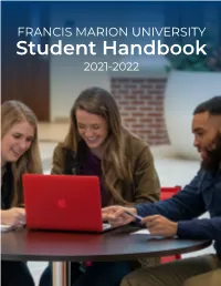 Student Handbook 2021-2022 IMPORTANT PHONE NUMBERS